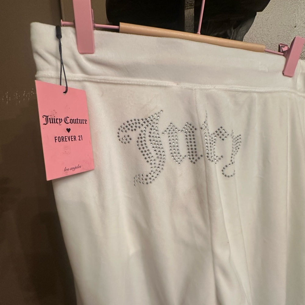 💣AUTHENTIC JUICY BIG BLING VELOUR TRACK PANTS 60% OFF